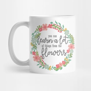 Pastel Flowers Mug